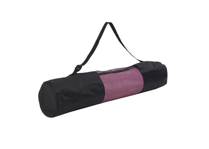 Килимок (мат) спортивний SportVida TPE 183 x 61 x 0.6 см для йоги та фітнесу SV-EZ0055 Pink