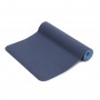 Килимок (мат) спортивний SportVida TPE 183 x 61 x 0.4 см для йоги та фітнесу SV-EZ0053 Blue/Sky Blue