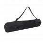 Килимок (мат) спортивний SportVida TPE 183 x 61 x 1 см для йоги та фітнесу SV-EZ0061 Black