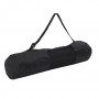 Килимок (мат) спортивний SportVida TPE 183 x 61 x 1 см для йоги та фітнесу SV-EZ0062 Black/Grey