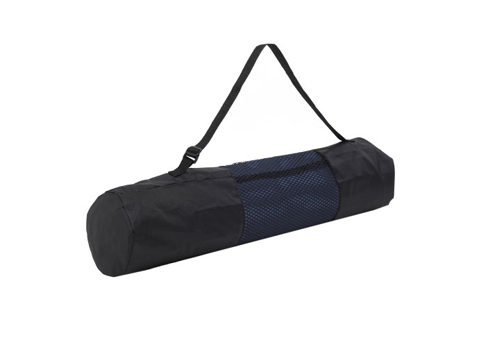 Килимок (мат) спортивний SportVida TPE 183 x 61 x 1 см для йоги та фітнесу SV-EZ0063 Blue/Sky Blue