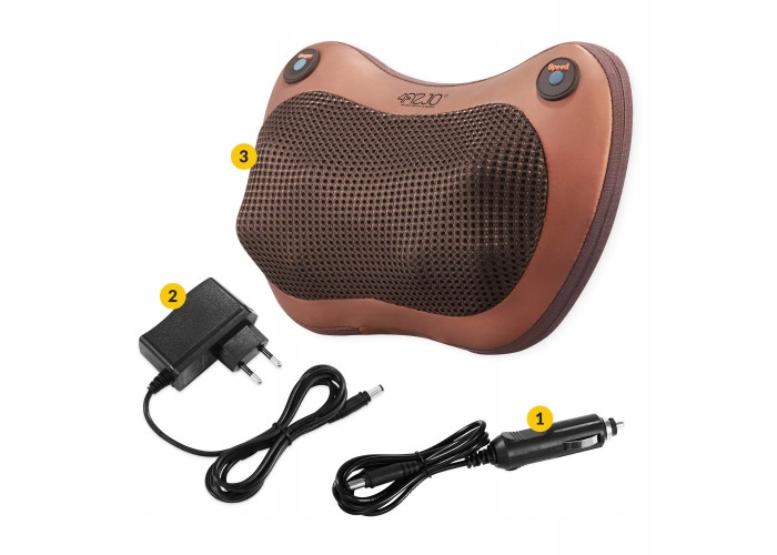 Подушка-масажер 4FIZJO Shiatsu Pro+ 4FJ0561 Brown