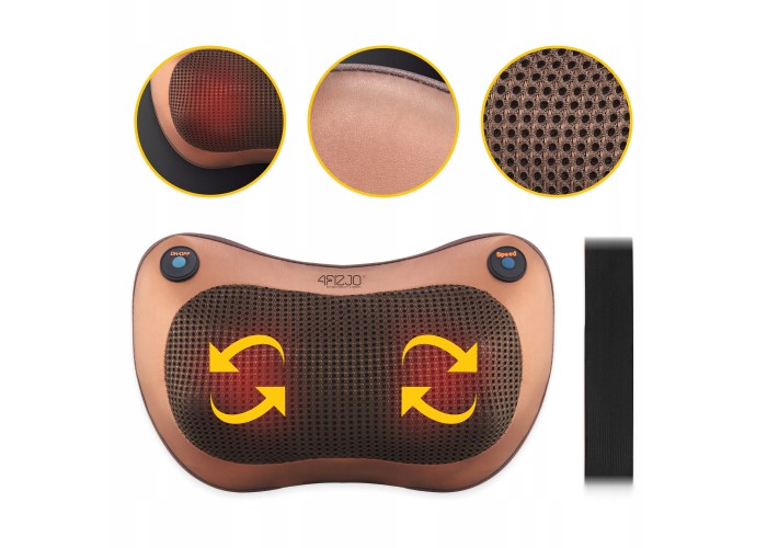 Подушка-масажер 4FIZJO Shiatsu Pro+ 4FJ0561 Brown