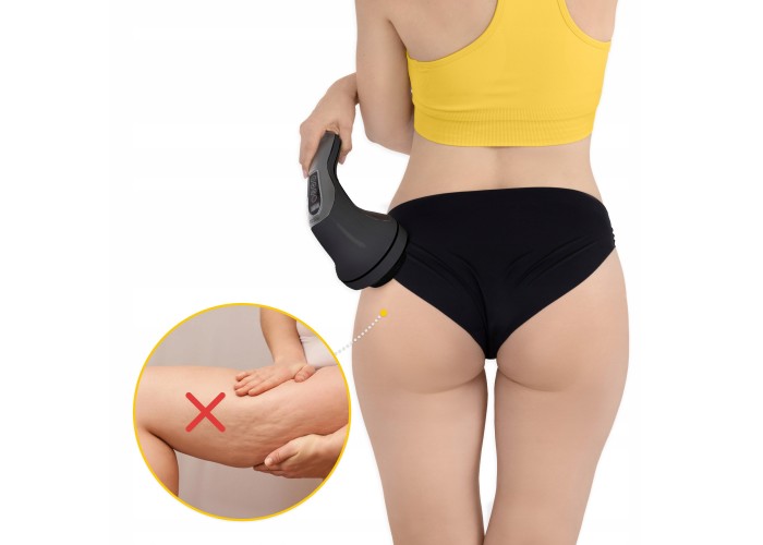 Ручний антицелюлітний масажер для тіла 4FIZJO Body Shaping 4 в 1 4FJ0558 Black