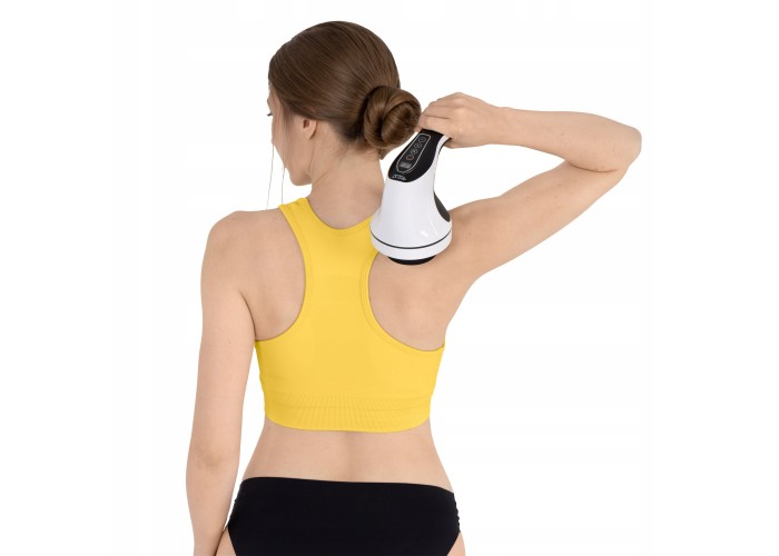 Ручний антицелюлітний масажер для тіла 4FIZJO Body Shaping 4 в 1 4FJ0557 White