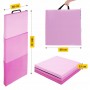 Мат гімнастичний складний 4FIZJO 180 x 60 x 5 см 4FJ0572 Pink/Light Pink