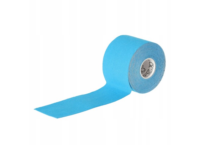 Стрічка кінезіологічна (кінезіо тейп) 4FIZJO 5 см x 5 м 4FJ0538 Sky Blue