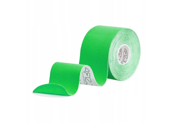 Стрічка кінезіологічна (кінезіо тейп) 4FIZJO 5 см x 5 м 4FJ0543 Green