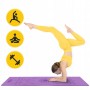 Килимок (мат) спортивний 4FIZJO PU 183 x 68 x 0.4 см для йоги та фітнесу 4FJ0589 Violet