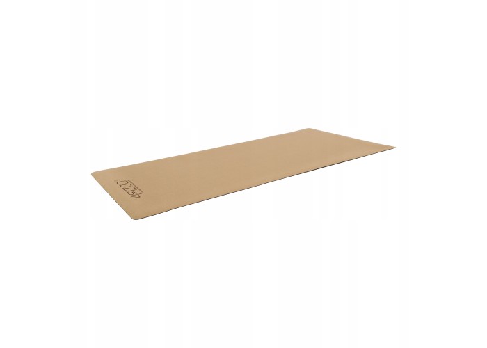Килимок (мат) спортивний 4FIZJO Cork 183 x 61 x 0.4 см для йоги та фітнесу 4FJ0590