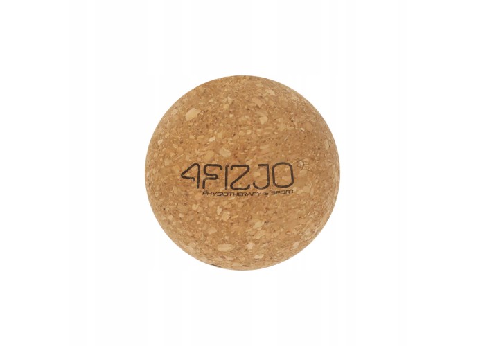 Масажний м'яч 4FIZJO Lacrosse Ball Cork 6.5 см 4FJ0567