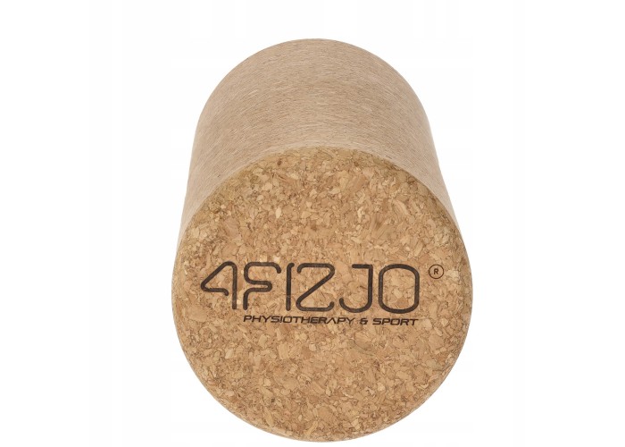Масажний ролик 4FIZJO Cork 30 x 10 см (валик, роллер) гладкий 4FJ0569