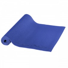 Килимок спортивний SportVida PVC 6 мм для йоги та фітнесу SV-HK0053 Blue