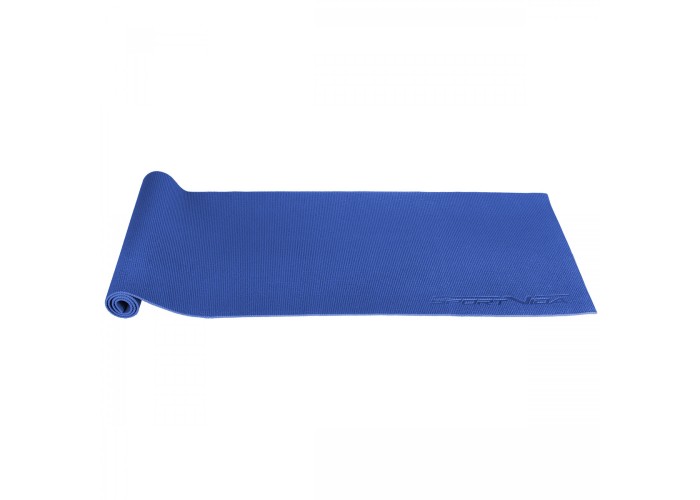 Килимок спортивний SportVida PVC 6 мм для йоги та фітнесу SV-HK0053 Blue