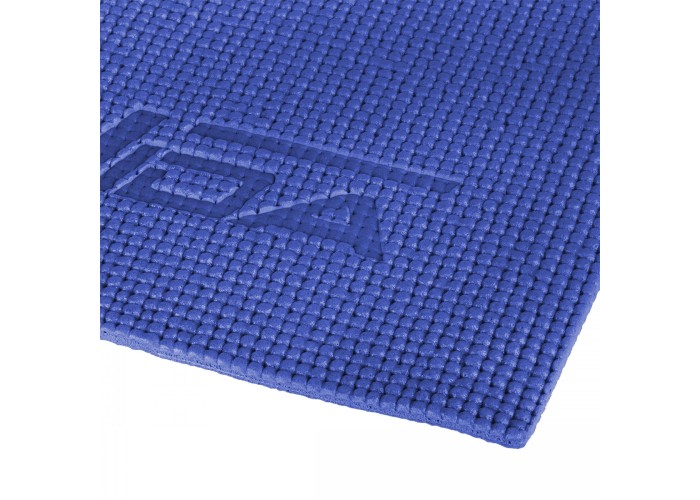 Килимок спортивний SportVida PVC 6 мм для йоги та фітнесу SV-HK0053 Blue