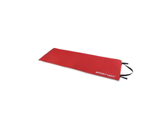 Коврик (мат) для йоги та фітнесу SportVida Neopren 6 мм SV-HK0039 Red