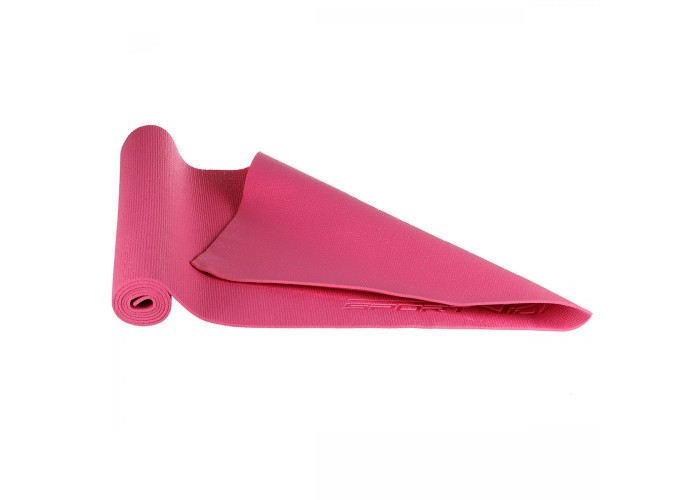 Килимок спортивний SportVida PVC 4 мм для йоги та фітнесу SV-HK0049 Pink