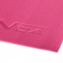 Килимок спортивний SportVida PVC 4 мм для йоги та фітнесу SV-HK0049 Pink