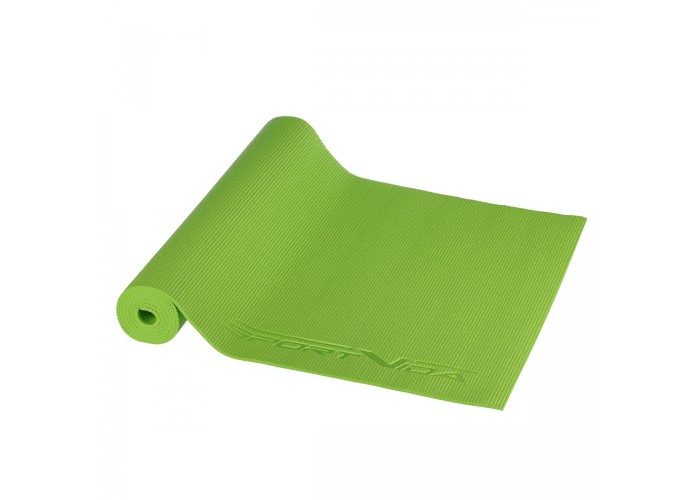 Килимок спортивний SportVida PVC 4 мм для йоги та фітнесу SV-HK0050 Green