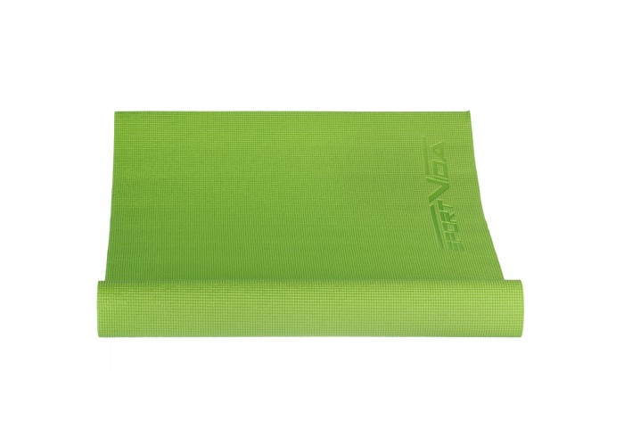 Килимок спортивний SportVida PVC 4 мм для йоги та фітнесу SV-HK0050 Green