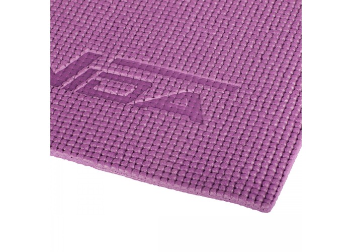 Килимок спортивний SportVida PVC 6 мм для йоги та фітнесу SV-HK0052 Violet