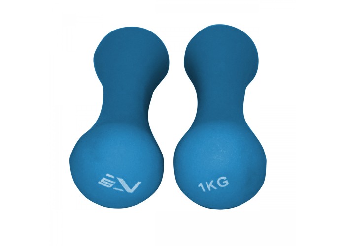 Гантелі вінілові SportVida 2 x 1 кг SV-HK0029