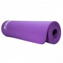 Килимок (мат) спортивний SportVida NBR 180 x 60 x 1 см для йоги та фітнесу SV-HK0068 Violet