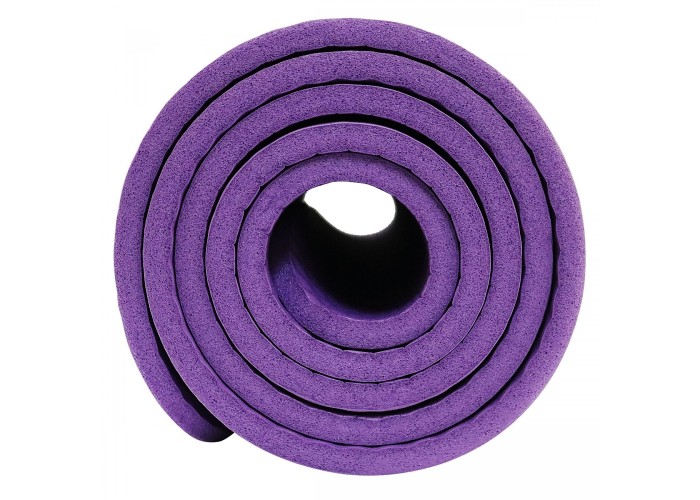 Килимок (мат) спортивний SportVida NBR 180 x 60 x 1 см для йоги та фітнесу SV-HK0068 Violet