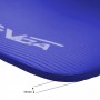 Килимок (мат) спортивний SportVida NBR 180 x 60 x 1 см для йоги та фітнесу SV-HK0069 Blue