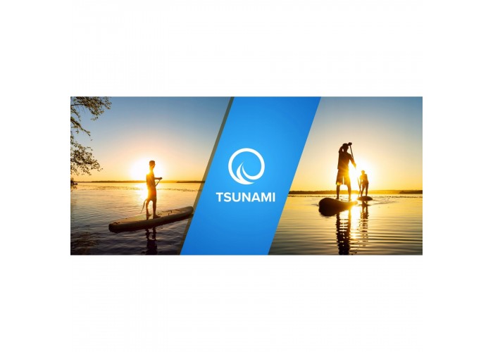 Надувна SUP дошка TSUNAMI 350 см з веслом Wave T03