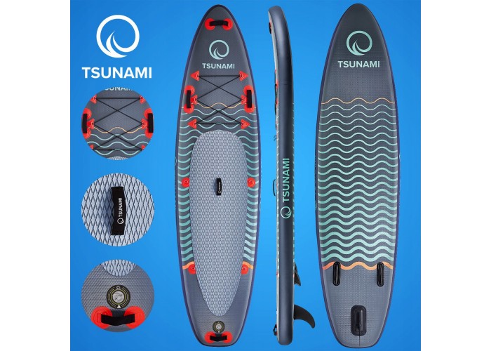 Надувна SUP дошка TSUNAMI 350 см з веслом Wave T03