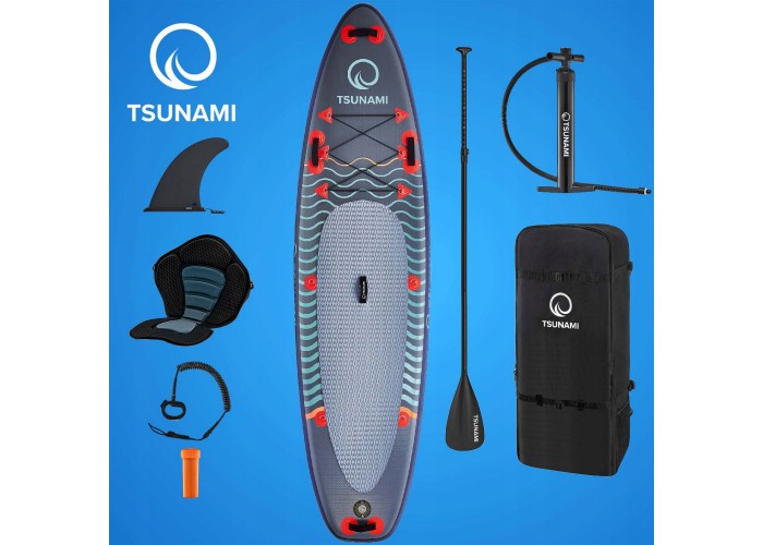 Надувна SUP дошка TSUNAMI 350 см з веслом Wave T03