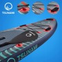 Надувна SUP дошка TSUNAMI 350 см з веслом Wave T03