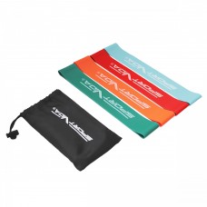 Резинка для фітнесу та спорту (стрічка-еспандер) SportVida Mini Power Band 4 шт 0-20 кг SV-HK0205