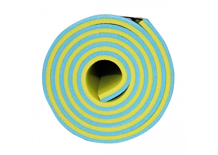 Коврик туристичний (каремат) SportVida XPE 1 см SV-EZ0003 Blue/Yellow