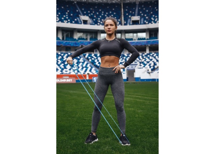 Еспандер-петля SportVida Power Band 10 мм 0-8 кг (резина для фітнесу і спорту) SV-HK0188