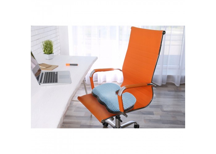 Ортопедична подушка 4FIZJO для сидіння 35 x 45 x 7 см 4FJ0531 Sky Blue