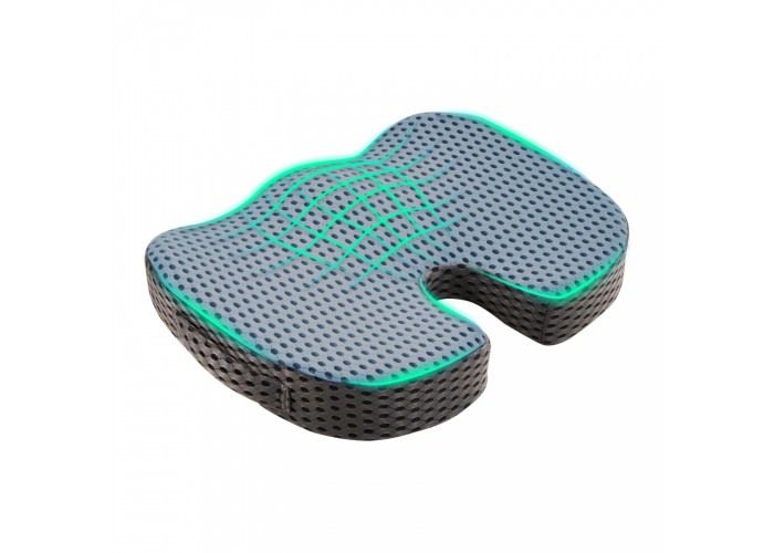 Ортопедична подушка 4FIZJO для сидіння 35 x 45 x 7 см 4FJ0531 Sky Blue