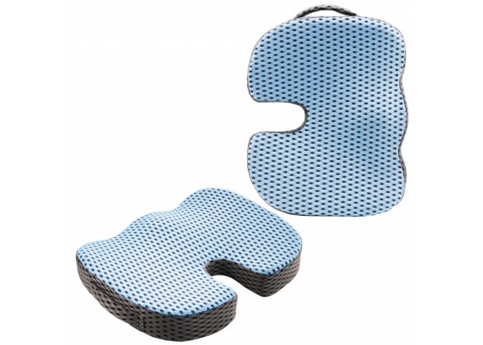 Ортопедична подушка 4FIZJO для сидіння 35 x 45 x 7 см 4FJ0531 Sky Blue
