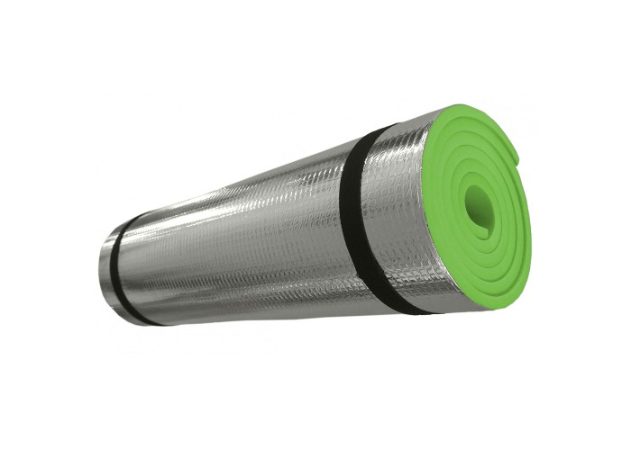 Коврик туристичний (каремат) SportVida Alu EVA 1 см SV-EZ0010 Green