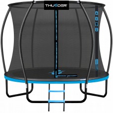 Батут із внутрішньою сіткою THUNDER Inside Ultra 10FT 312 см Black/Blue
