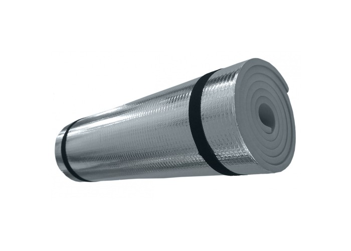 Коврик туристичний (каремат) SportVida Alu EVA 1 см SV-EZ0009 Grey