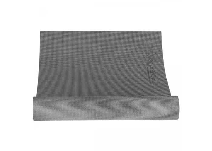 Килимок спортивний SportVida PVC 6 мм для йоги та фітнесу SV-HK0054 Grey