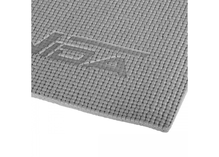 Килимок спортивний SportVida PVC 6 мм для йоги та фітнесу SV-HK0054 Grey