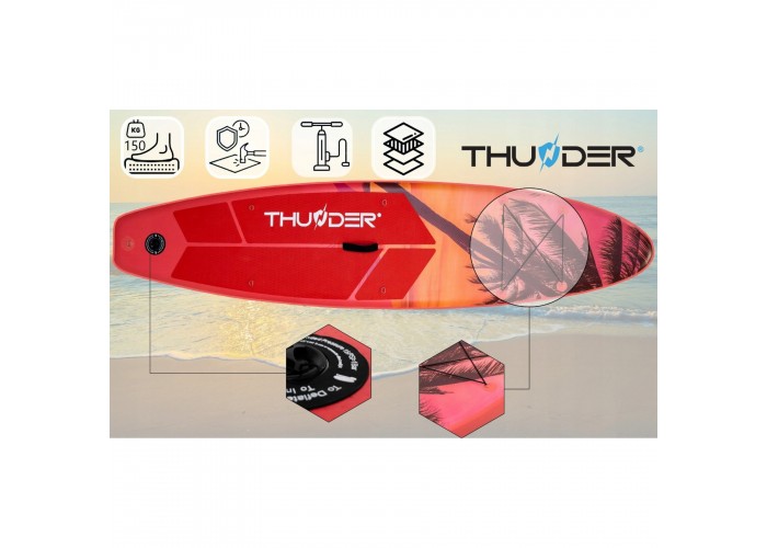 Надувна SUP дошка THUNDER Isle 320 см з веслом