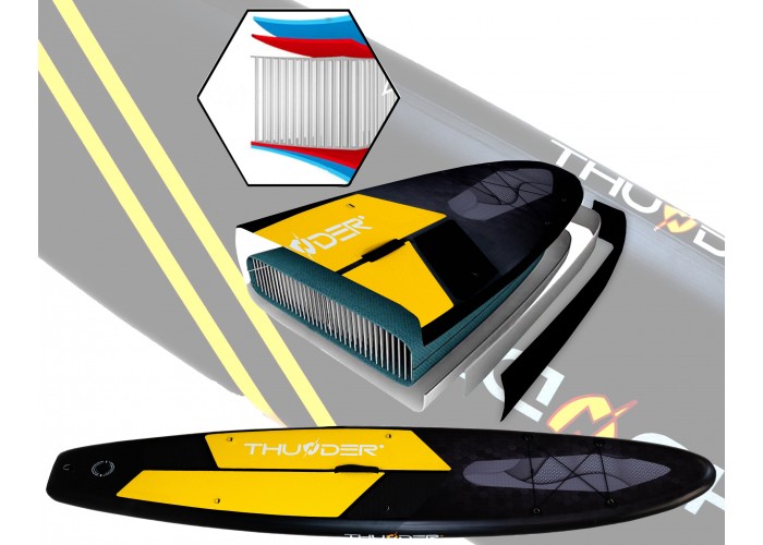 Надувна SUP дошка THUNDER Raven 320 см з веслом