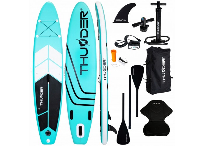 Надувна SUP дошка THUNDER Coast 320 см з веслом Mint