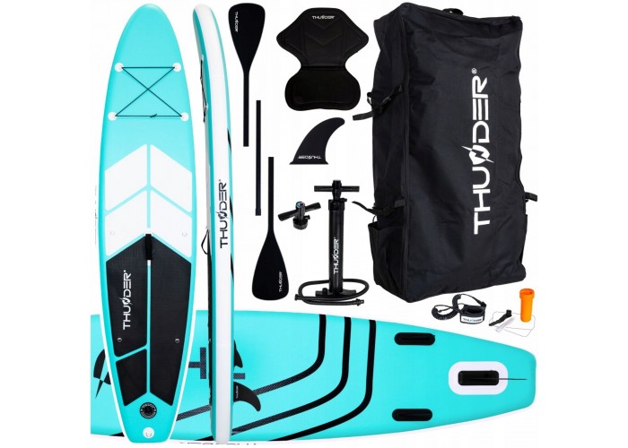 Надувна SUP дошка THUNDER Coast 320 см з веслом Mint