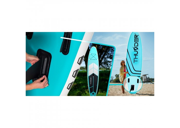 Надувна SUP дошка THUNDER Coast 320 см з веслом Mint