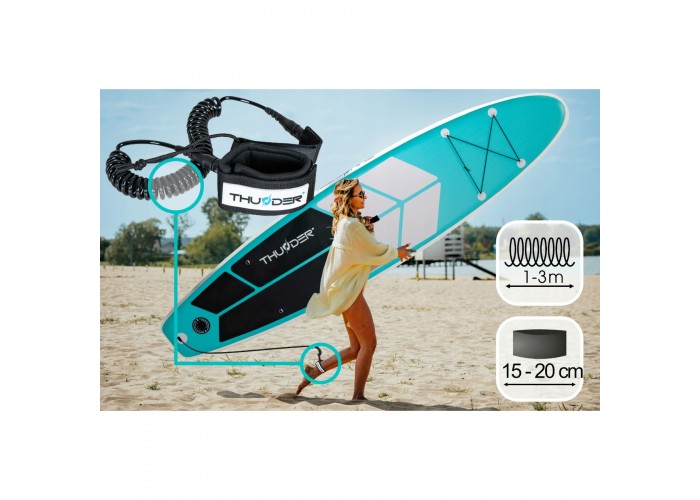 Надувна SUP дошка THUNDER Coast 320 см з веслом Mint